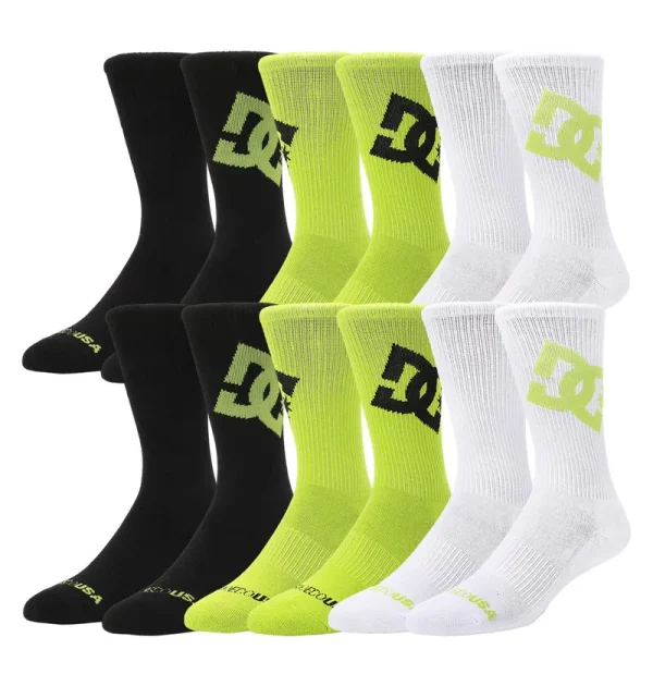 GRAFFIK LOGO CREW SOCK 3-PACK