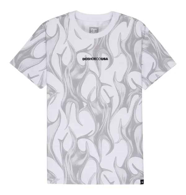 KIDS’ DC LIQUID FUEGO HERITAGE SHORT SLEEVE SHIRT